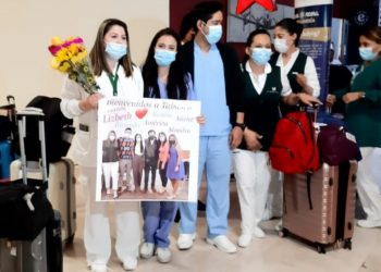 REGRESAN MÉDICOS TABASQUEÑOS DE LA ‘OPERACIÓN CHAPULTEPEC’