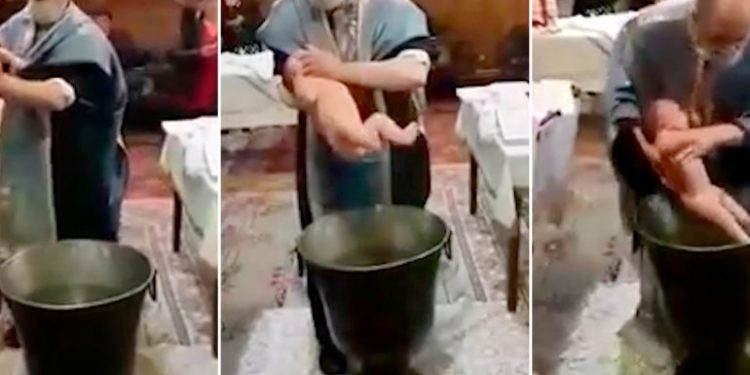 CONMOCIONA EN RUMANIA LA MUERTE DE UN BEBÉ TRAS SU BAUTISMO