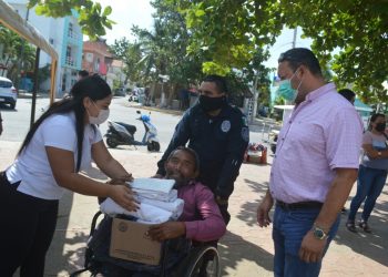 REALIZA DIF ISLA MUJERES BRIGADA DE ASISTENCIA SOCIAL