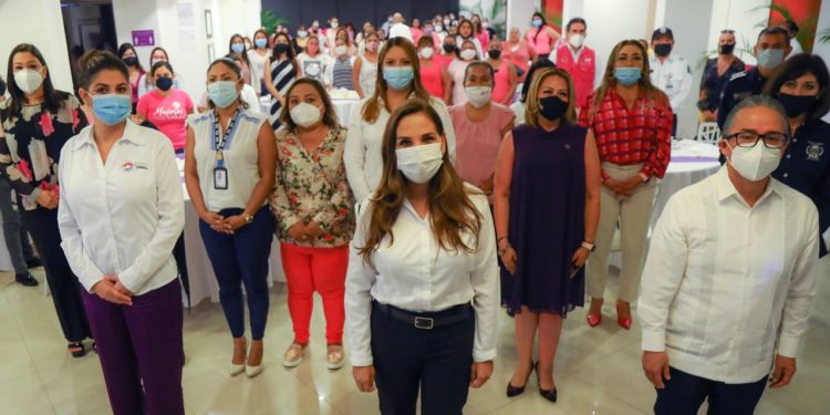 TRABAJO INTERINSTITUCIONAL EN BENITO JÚAREZ PARA PONER UN ALTO A LA VIOLENCIA CONTRA LA MUJER