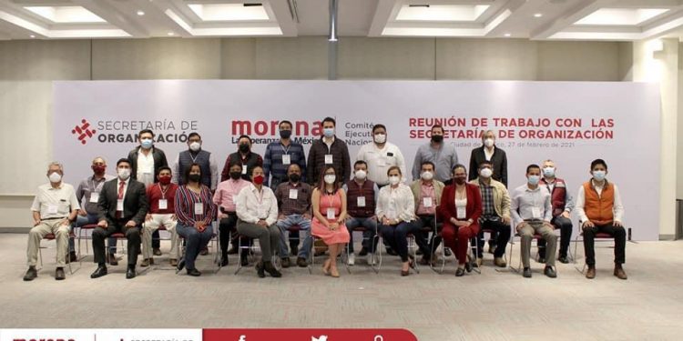 CONSOLIDA MORENA SU ESTRUCTURA PARTIDISTA PARA EL 6 DE JUNIO