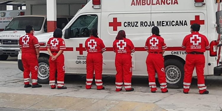 6 CONTAGIADOS DE COVID ATENDIÓ CRUZ ROJA