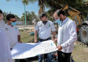 OBRA DE AGUA POTABLE EN CALDERITAS GARANTIZA EL DESARROLLO SUSTENTABLE Y EL BIENESTAR DE LAS FAMILIAS