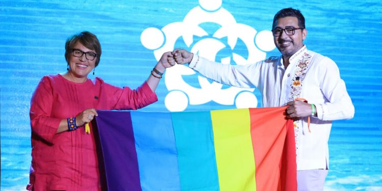 LAURA BERISTAIN DECLARA A SOLIDARIDAD MUNICIPIO AMIGABLE CON LA COMUNIDAD LGBTIQ+