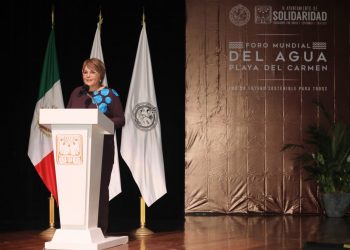 INAUGURA LAURA BERISTAIN ACTIVIDADES DEL FORO MUNDIAL DEL AGUA EN EL TEATRO DE LA CIUDAD
