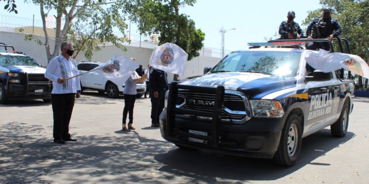 ARRANCA OPERATIVO EN CONJUNTO DE LA POLICÍA QUINTANA ROO Y GRUPO OCRA CONTRA EL ROBO DE VEHÍCULOS