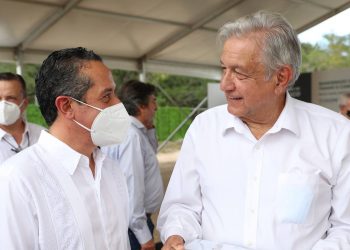 INICIÓ LA CONSTRUCCIÓN DEL TRAMO CINCO DEL TREN MAYA, QUE GENERARÁ EMPLEOS Y REACTIVARÁ LA ECONOMÍA DE LA REGIÓN: CARLOS JOAQUÍN