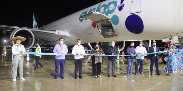 SE REESTABLECE LA CONEXIÓN AÉREA DEL CARIBE MEXICANO CON ESPAÑA