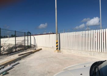 TERMINAL MARÍTIMA DE PUERTO MORELOS CON NUEVO CERCADO RESISTENTE A HURACANES