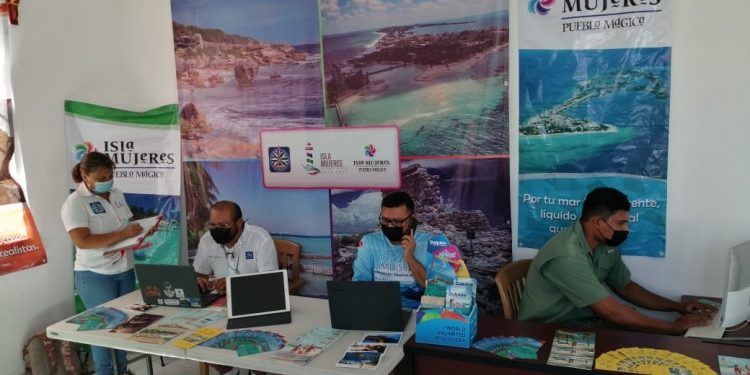 PARTICIPA ISLA MUJERES EN EL TIANGUIS TURÍSTICO DIGITAL 2021