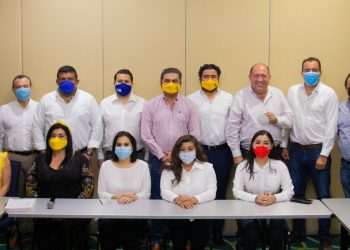 ALIANZA «VA POR QUINTANA ROO» PRESENTA A SUS CANDIDATOS A DIPUTADOS FEDERALES