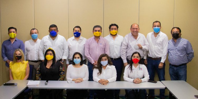 ALIANZA «VA POR QUINTANA ROO» PRESENTA A SUS CANDIDATOS A DIPUTADOS FEDERALES