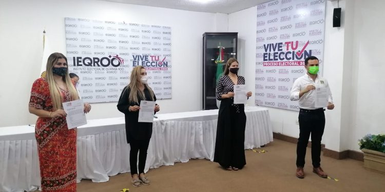 LUEGO DE HORAS DE DESACUERDO FINALMENTE “JUNTOS HAREMOS HISTORIA EN QUINTANA ROO” REGISTRA A SUS CANDIDATOS