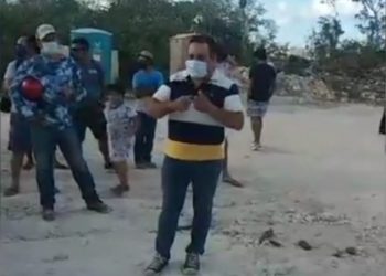 INVASORES EN COZUMEL NO QUIEREN NEGOCIAR CON AUTORIDADES