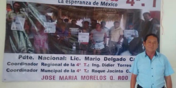 MORENA ESTÁ DIVIDIDO EN QUINTANA ROO: ROQUE JACINTO COCOM