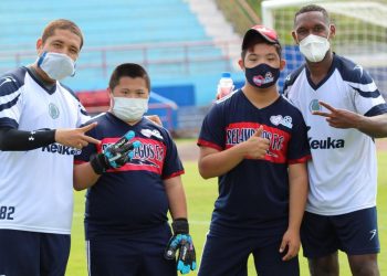 CANCÚN FC RECIBE LA VISITA DEL EQUIPO RELÁMPAGOS DE CANCÚN, INTEGRADO POR CHICOS CON SÍNDROME DE DOWM