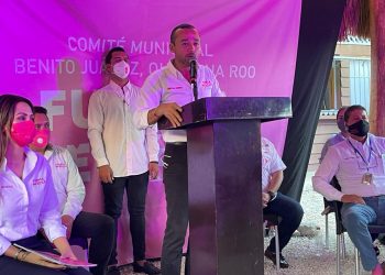 TOMAN PROTESTA A INTEGRANTES DEL COMITÉ DIRECTIVO MUNICIPAL DE BENITO JUÁREZ DE FUERZA POR MÉXICO
