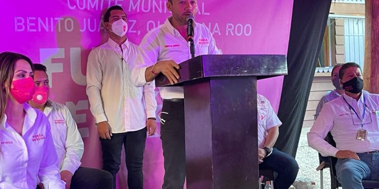 TOMAN PROTESTA A INTEGRANTES DEL COMITÉ DIRECTIVO MUNICIPAL DE BENITO JUÁREZ DE FUERZA POR MÉXICO