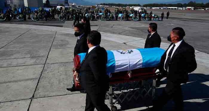 ARRIBAN A GUATEMALA LOS CUERPOS DE LOS 16 MIGRANTES CALCINADOS EN MÉXICO
