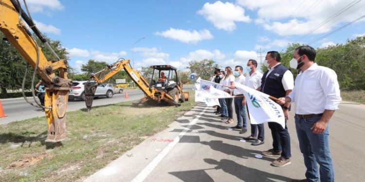 EN MARCHA LA CONSTRUCCIÓN DE PUENTES PEATONALES EN EL ANILLO PERIFÉRICO DE MÉRIDA