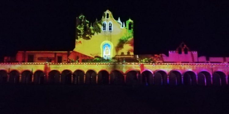 CULTUR AVISA DE LA SUSPENSIÓN TEMPORAL DEL VIDEO MAPPING EN IZAMAL, POR SEMANA SANTA