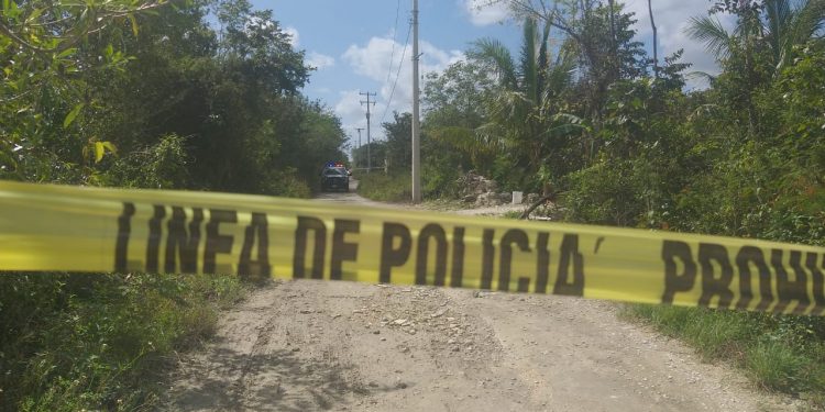 ENCUENTRAN A UN CUERPO EMBOLSADO EN LA COLONIA LA AMISTAD, EN CANCÚN