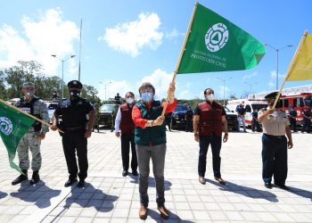 DA LAURA BERISTAIN BANDERAZO DE INICIO A OPERATIVO “SEMANA SANTA SEGURA 2021”