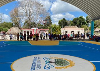 INAUGURAN OBRA EN COMUNIDAD DE FELIPE CARRILLO PUERTO