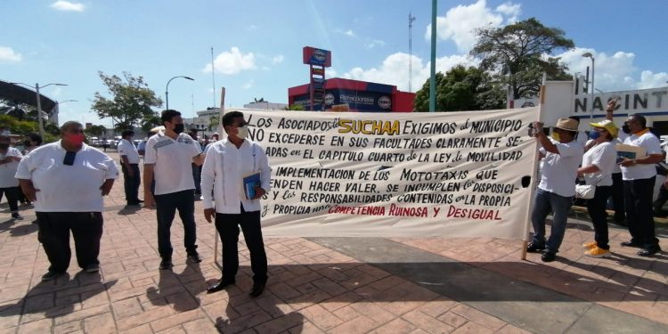 EXIGEN INTEGRANTES DEL SUCHAA CANCELACIÓN DE PERMISOS A “MOTOTAXIS”
