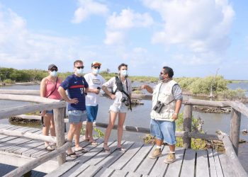 LOS TRIPULANTES DEL BUQUE FRANCÉS DUMONT D’URVILLE SE MARAVILLAN CON LOS ATRACTIVOS NATURALES Y RIQUEZA CULTURAL DE COZUMEL