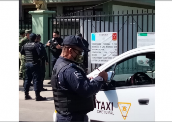 SE ENFRENTAN A GOLPES SOLDADOS CON POLICÍAS EN LA BASE MILITAR DE CHETUMAL