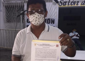 ENTREGA COMITÉ ELECTORAL  DIRIGENCIA DEL SUCHAA A “DURAZO”, DELFIN DE ZETINA VALLE