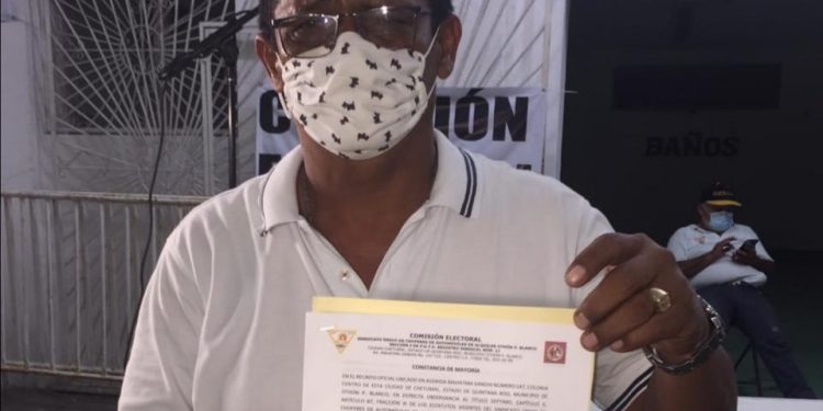 ENTREGA COMITÉ ELECTORAL DIRIGENCIA DEL SUCHAA A “DURAZO”, DELFIN DE ZETINA VALLE