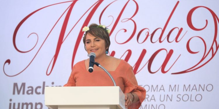 FORTALECE LAS TRADICIONES GOBIERNO DE LAURA BERISTAIN CON BODA MAYA