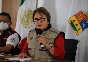 LAURA BERISTAIN, CON PASO FIRME EN SU DEFENSA AL DERECHO AL AGUA DE LOS CIUDADANOS