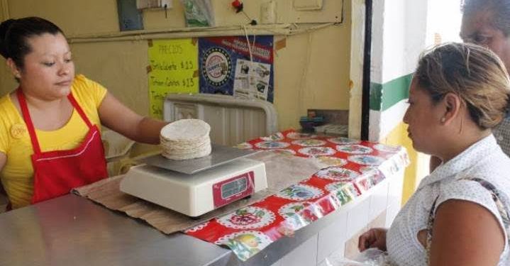 INCREMENTO EN EL PRECIO DE LA TORTILLA CAUSA UNA DISMINUCIÓN EN LA DEMANDA HASTA EN UN 35%