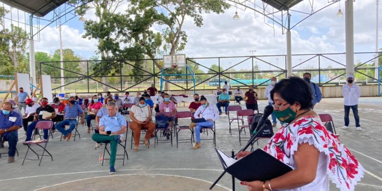 REANUDAN REUNIONES DE SEGUIMIENTO DEL TREN MAYA EN  FELIPE CARRILLO PUERTO
