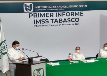 EMPODERÓ AL IMSS LA GRAN COORDINACIÓN CON TABASCO EN LA PANDEMIA: ZOÉ ROBLEDO
