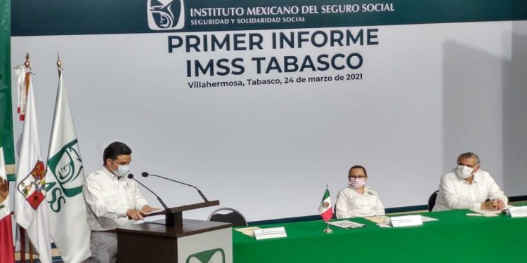 EMPODERÓ AL IMSS LA GRAN COORDINACIÓN CON TABASCO EN LA PANDEMIA: ZOÉ ROBLEDO