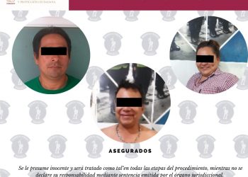 ASEGURÓ POLICÍA DE TABASCO A TRES PERSONAS POR VIOLENCIA DE GÉNERO