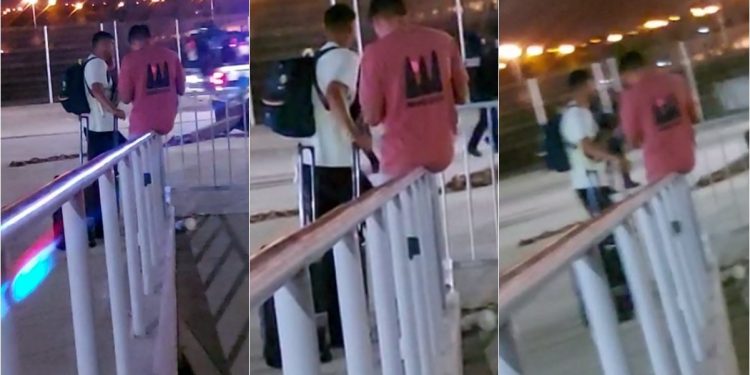 JUGADORES DEL AMÉRICA ROMPEN PROTOCOLO EN MAZATLÁN