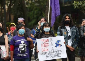 FEMINISTAS PIDEN JUSTICIA POR SALVADOREÑA MUERTA A MANOS DE POLICÍA EN TULUM