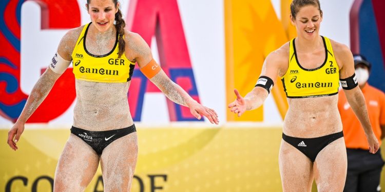 LISTAS LAS FINALES PARA HOY EN EL TOUR&nbsp; MUNDIAL DE VOLEIBOL DE PLAYA EN CANCÚN