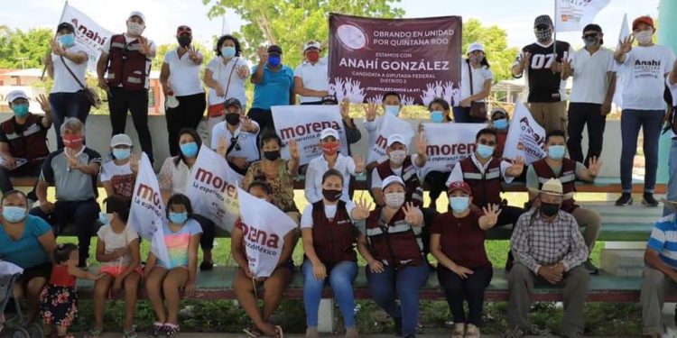 LA GENTE YA DECIDIÓ, MORENA VA EN EL DISTRITO 02: ANAHÍ GONZÁLEZ