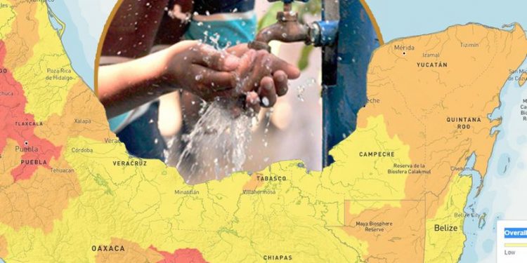 YUCATÁN, CON RIESGO MEDIO-ALTO DE QUEDARSE SIN AGUA, SEGÚN MEDICIÓN INTERNACIONAL