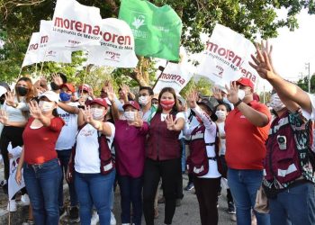 ¡VOTO MASIVO PARA MORENA! EN CHETUMAL: ANAHÍ GONZÁLEZ