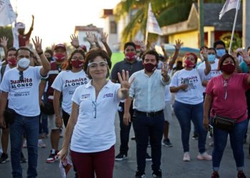 SEGURIDAD Y ATENCIÓN MÉDICA ESPECIALIZADA SON LAS PETICIONES MÁS REITERADAS A LA CANDIDATA DE “JUNTOS HACEMOS HISTORIA EN QUINTANA ROO” JUANITA ALONSO