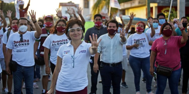 SEGURIDAD Y ATENCIÓN MÉDICA ESPECIALIZADA SON LAS PETICIONES MÁS REITERADAS A LA CANDIDATA DE “JUNTOS HACEMOS HISTORIA EN QUINTANA ROO” JUANITA ALONSO