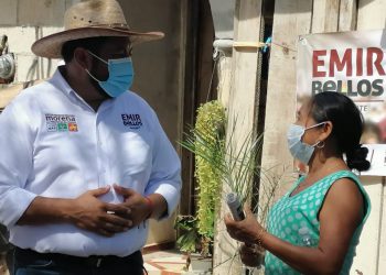 «NO JUEGO CON LA IDEA DE SER UN IMPROVISADO QUE LLEGA EN TIEMPOS DE CAMPAÑA, DESAPARECE Y REGRESA», EMIR BELLOS