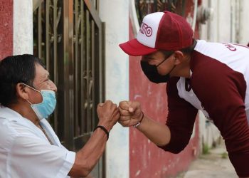 EXITOSA CAMINATA DEL CANDIDATO A PRESIDENTE MUNICIPAL DE LA COALICIÓN JUNTOS HAREMOS HISTORIA EN ISLA MUJERES